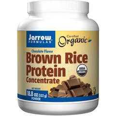 Рисовый протеин, Brown Rice Protein, Jarrow Formulas, органик, концентрат, 532 граммы - фото