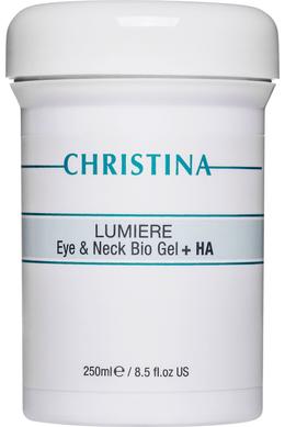 Гель Люмире с гиалуроновой кислотой для кожи вокруг глаз, Christina, 250 мл - фото