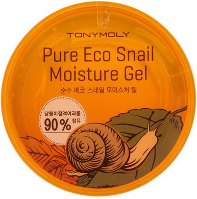 Гель з равликову екстрактом, Pure Eco Snail Moisture Gel, Tony Moly, 300 мл - фото