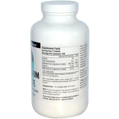 Магній малат, Magnesium Malate, Source Naturals, 1250 мг, 360 таблеток - фото