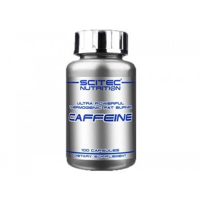 Кофеїн, Scitec Nutrition , 100 капсул - фото