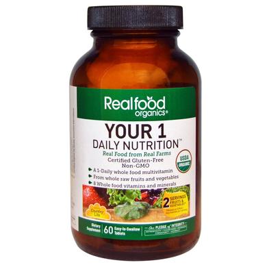 Витамины сырые, Your 1 Daily Nutrition, Country Life, 60 таблеток - фото