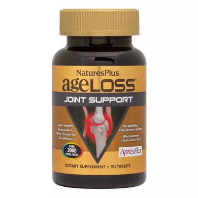 Поддержка суставов, AgeLoss Joint Support, Nature's Plus, 90 таблеток - фото