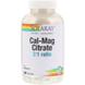 Кальций и магний + витамин Д, Cal-Mag Citrate 2:1, Solaray, 360 капсул, фото – 1