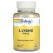 Лизин, L-Lysine, Solaray, 500 мг, 120 вегетарианских капсул, фото – 1