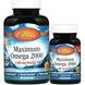 Максимум Омега, Maximum Omega, Carlson Labs, 2000 мг, 90+30 капсул, фото – 2