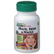 Вітаміни для волосся, шкіри, нігтів, Hair, Skin & Nails, Nature's Plus, Herbal Actives, 60 таблеток, фото – 1