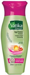 Шампунь для пошкодженого волосся, Vatika Egg Protein Shampoo, Dabur, 200 мл - фото