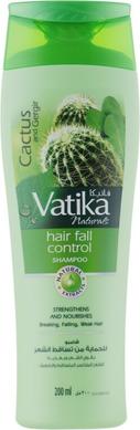 Шампунь для волосся Зміцнення та живлення для ламкого волосся, Vatika Wild Cactus Shampoo, Dabur, 200 мл - фото