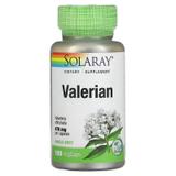 Валериана, Valerian, Solaray, 100 вегетарианских капсул, фото
