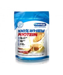 Протеїн, Whey Protein, Quamtrax, смак бісквітний крем, 500 г - фото