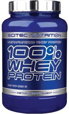 Сывороточный протеин, 100% Whey Protein, арахисовое масло, Scitec Nutrition , 920 г - фото