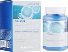 Зволожуючий крем-сироватка з колагеном, Collagen Water Full Moist Cream Ampoule, FarmStay, 250 мл - фото