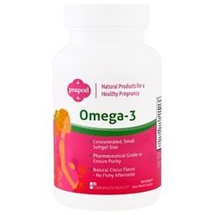 Омега-3 для беременных, Omega 3, Fairhaven Health, 90 капсул - фото