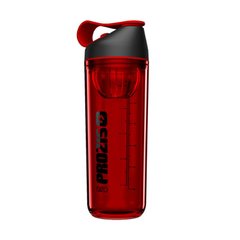 Шейкер Neo Mixer Bottle, неоновый красный, Prozis, 600 мл - фото