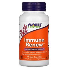 Витамины для иммунитета, Immune Renew, Now Foods, 90 капсул - фото