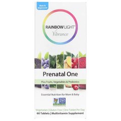Мультивитамины для беременных женщин, Prenatal One, Rainbow Light, 60 таблеток - фото