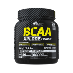 Комплекс аминокислот, BCAA XPLODE, Olimp, вкус персиковый холодный чай, 500 г - фото