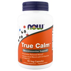 Формула от стресса, True Calm, Now Foods, 90 капсул - фото