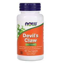 Кіготь диявола (Devil's Claw), Now Foods, 100 капсул - фото