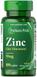 Цинк, Zinc, Puritan's Pride, 50 мг, 100 капсул, фото – 1