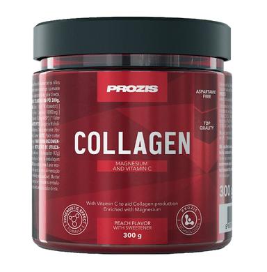Колаген + магній, Collagen + Magnesium, персик, Prozis, 300 г - фото