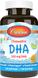 Рыбий жир для детей, Kids Chewable DHA, Carlson Labs, апельсин, 120 капсул, фото – 1