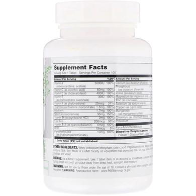 Витаминно-минеральный комплекс, Daily Formula, Universal Nutrition, 100 таблеток - фото