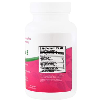 Омега-3 для вагітних, Omega 3, Fairhaven Health, 90 капсул - фото