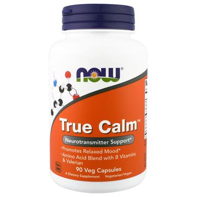 Формула від стресу, True Calm, Now Foods, 90 капсул - фото