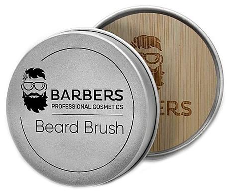 Щетка для бороды, Round Beard Brush, Barbers - фото