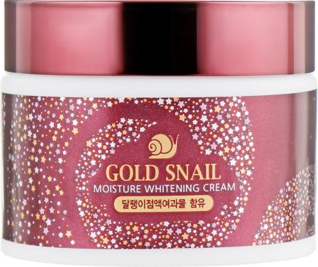 Крем з муцином равлика, Gold Snail Moisture Whitening Cream, Enough - фото