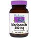 Ниацинамид (В3), Niacinamide, Bluebonnet Nutrition, 60 капсул, фото – 1