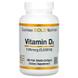 Вітамін Д3, Vitamin D3, California Gold Nutrition, 5,000 МО, 360 желатинових капсул, фото – 1