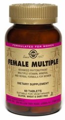 Витамины для женщин, Female Multiple, Solgar, 60 таблеток - фото