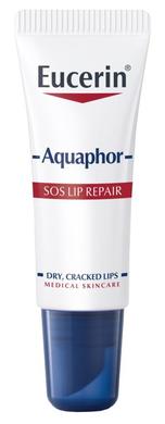 Бальзам для губ успокаивающий и восстанавливающий, Aquaphor, Eucerin, 10 мл - фото