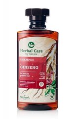 Шампунь для тусклого та тонкого волосся Женьшеневий, Herbal Care Shampoo Ginshen, Farmona, 330 мл - фото