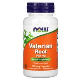 Корень Валерианы, Valerian Root, Now Foods, 500 мг, 100 капсул, фото