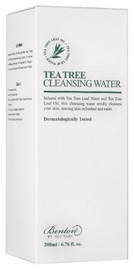 Очищающая вода с экстрактом чайного дерева, Tea Tree Cleansing Water, Benton, 200 мл - фото