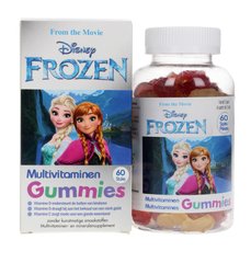 Мультивітаміни, "Холодне серце", "Frozen", Disney, 60 жувальних цукерок - фото