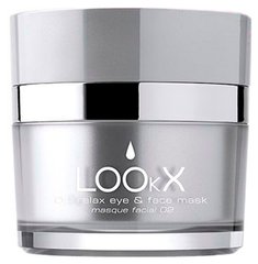 Расслабляющая маска для глаз и лица, O2 Relax Eye & Face Mask, LOOkX, 50 мл - фото