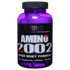 Аминокислота, AMINO 2002, Ultimate Nutrition, 330 таблеток - фото