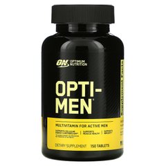 Витамины для мужчин Opti Men, Optimum Nutrition, 150 таблеток - фото