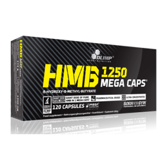 Аминокислота, HMB Mega Caps, Olimp, 120 капсул - фото