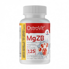 Витамины и минералы, MgZB, OstroVit, 125 таблеток - фото