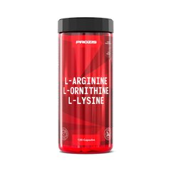 Комплекс амінокислот, L-Arginine, L-Ornithine, L-Lysine, Prozis, 120 капсул - фото