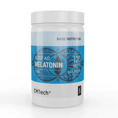 Мелатонін, Sleep Aid Melatonin, СMTech, без смаку, 5 мг, 120 капсул - фото