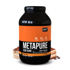 Протеїн, Metapure ZC Isolate, Qnt, смак тірамісу, 908 г - фото