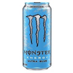 Енергетик, Monster Ultra, Monster Energy, blue, 500 мл - фото