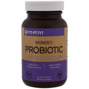 Пробиотики, Probiotic, MRM, для женщин, 60 вегетарианских капсул - фото